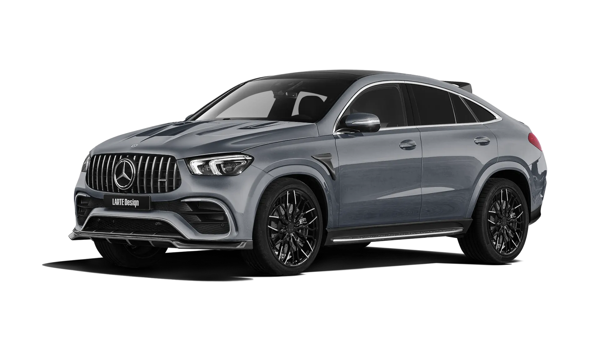 MERCEDES GLE COUPE 63 C167 2019 - 2023 в цвете Selenite Grey с кастомным обвесом