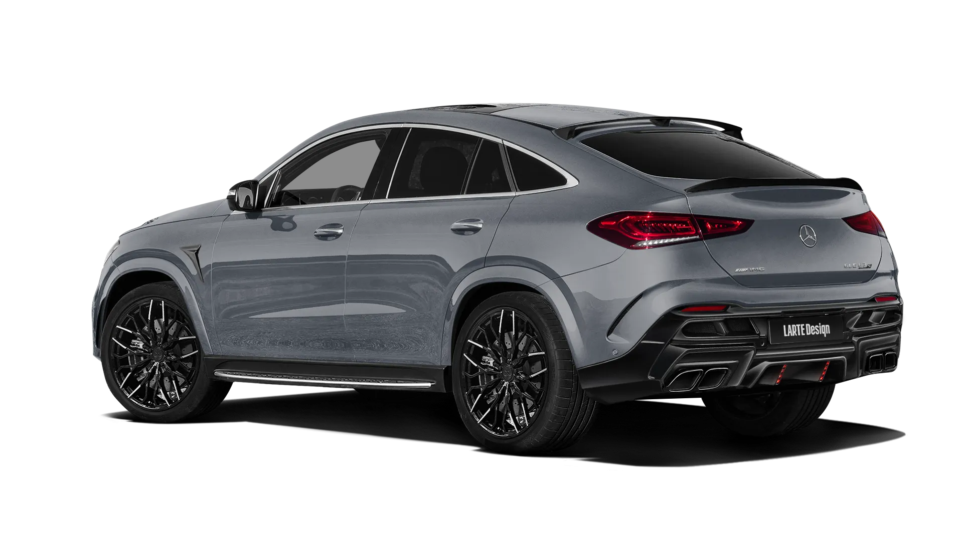 MERCEDES GLE COUPE 63 C167 2019 - 2023 в цвете Selenite Grey с кастомным тюнингом