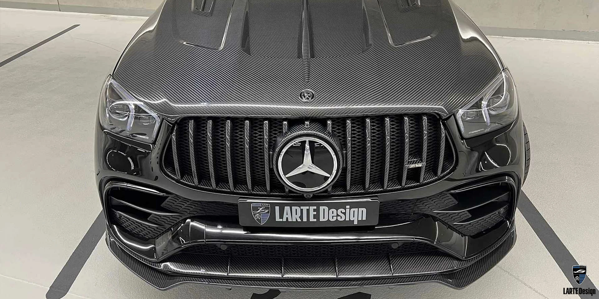 Приобретите юбки из углеродного волокна для Mercedes-Benz GLE Coupe 63 S 4MATIC+ С167 Selenite Grey metallic 