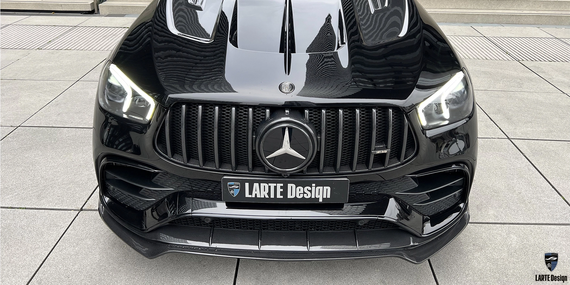 Закажите новые наконечники выхлопных газов из углеродного волокна для Mercedes-Benz AMG GLS 63 4MATIC+ Х167 Selenite Grey metallic 2021
