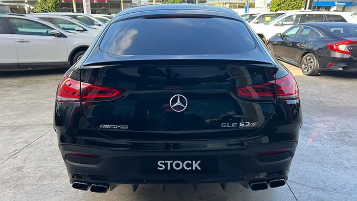 Задний профиль MERCEDES GLE COUPE 63 C167 2019 - 2023 с кастомным тюнингом