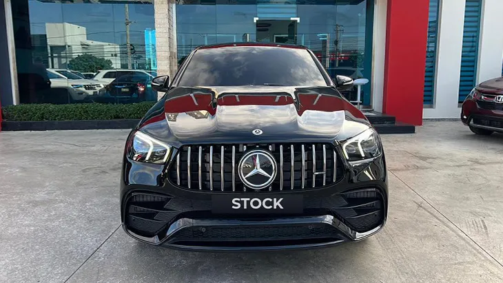 Перед MERCEDES GLE COUPE 63 C167 2019 - 2023 с кастомным обвесом
