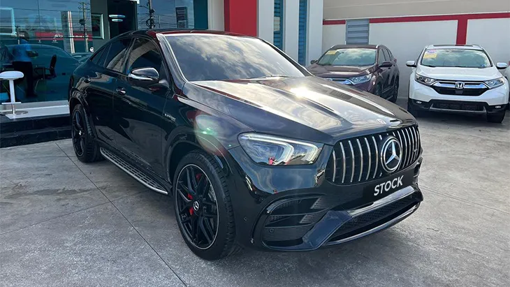 Перед под углом MERCEDES GLE COUPE 63 C167 2019 - 2023 с кастомным обвесом