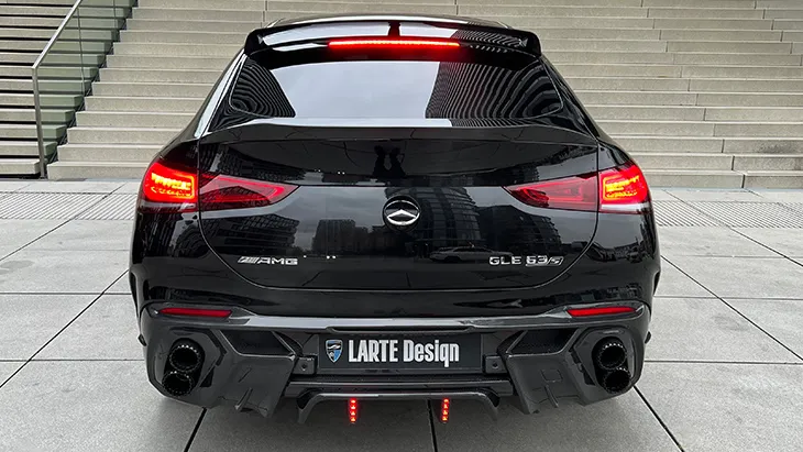 Задний профиль MERCEDES GLE COUPE 63 C167 2019 - 2023 с кастомным тюнингом