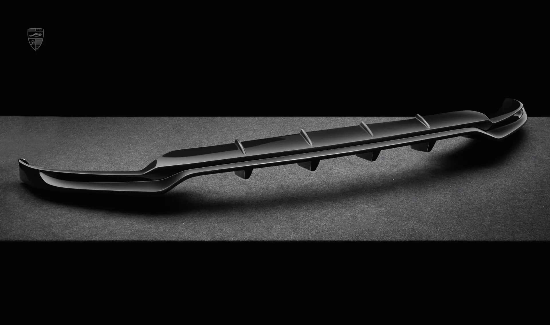 Сплиттер переднего бампера в тюнинг-комплекте для Mercedes GLS AMG 63 X167 Facelift от LARTE Design