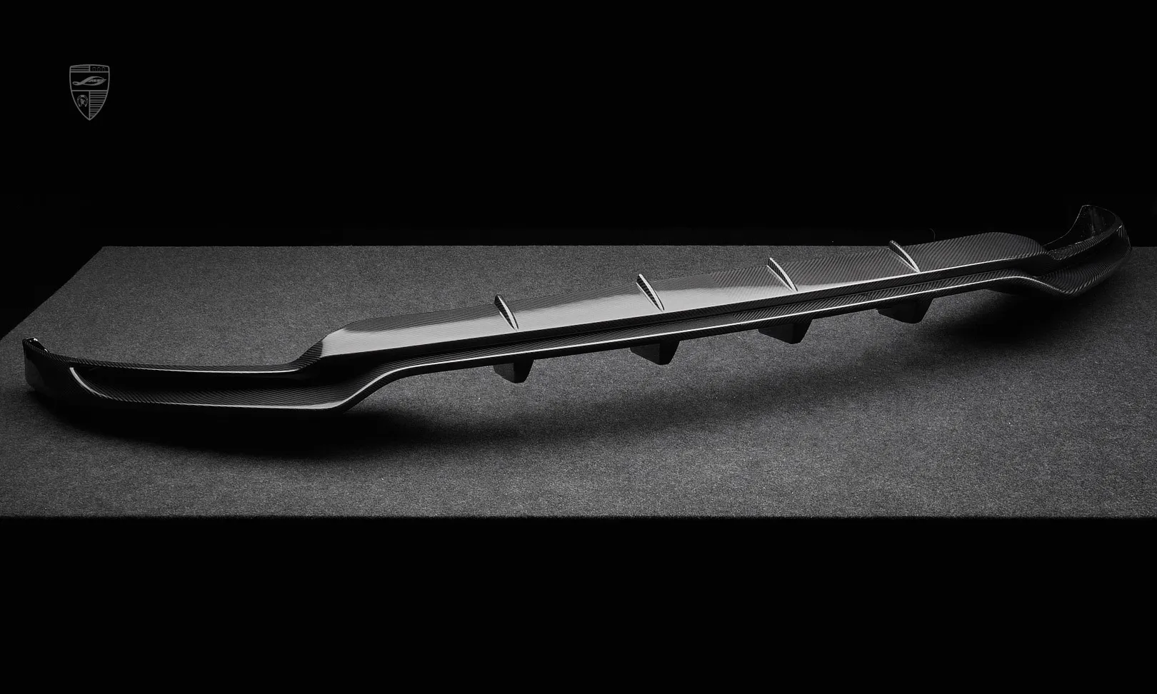 Сплиттер переднего бампера для семейного авто Mercedes GLS AMG 63 X167 Facelift от LARTE Design