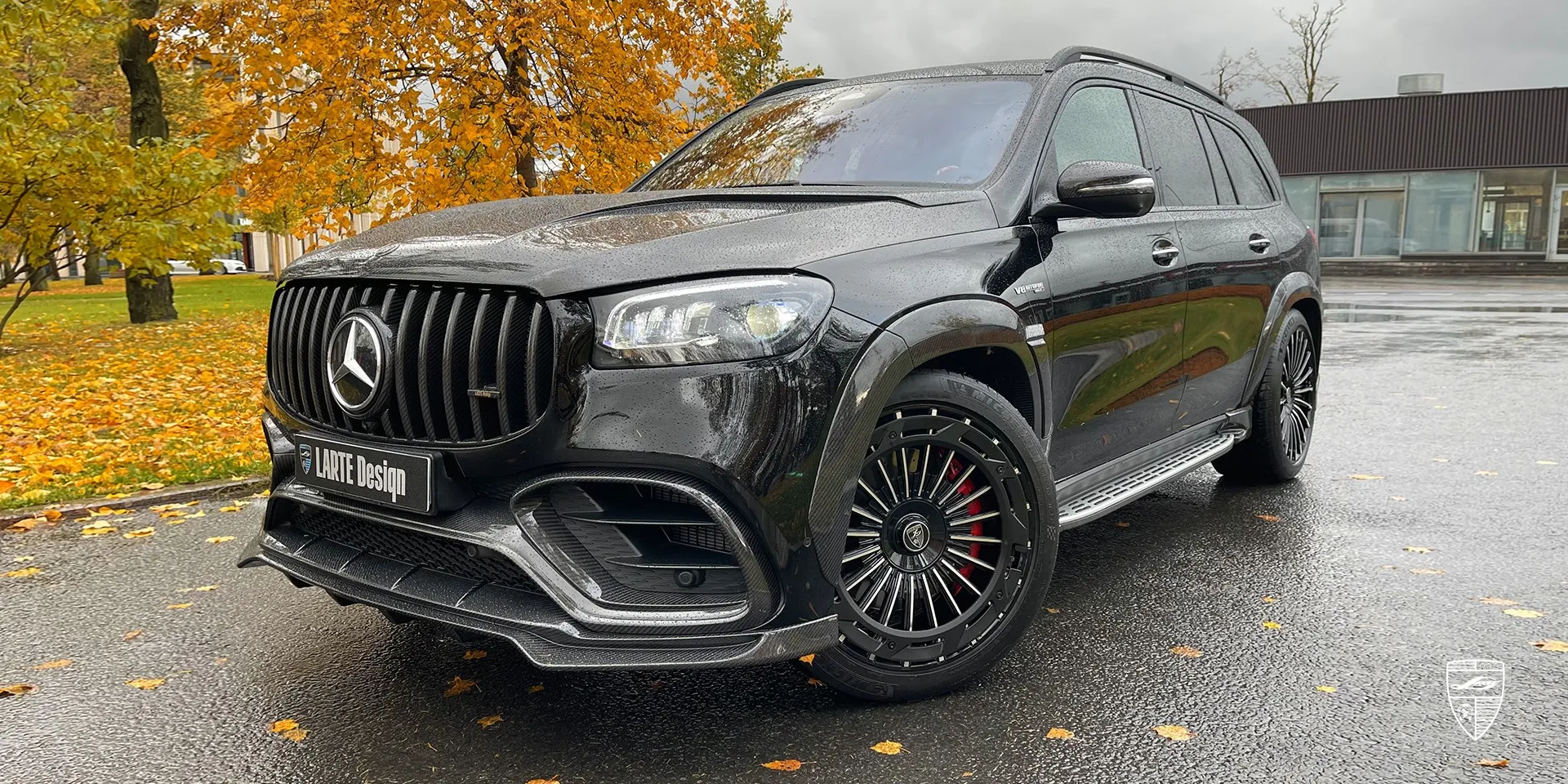 Ультраредкий Mercedes GLS AMG 63 после рестайлинга — обвес WINNER и экстерьер уровня лимузина.