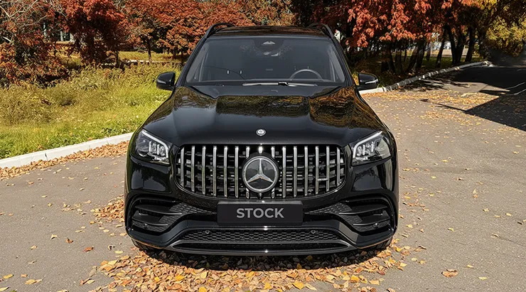 Перед Mercedes AMG 63 GLS X167 Facelift с кастомным обвесом