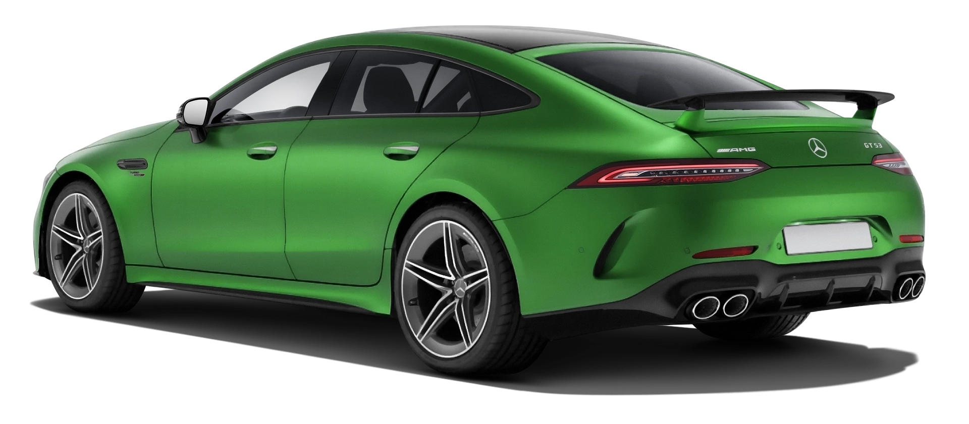 MERCEDES GT 53 X290 FACELIFT 2024 - 2026 стоковый, цвет Gren Hell