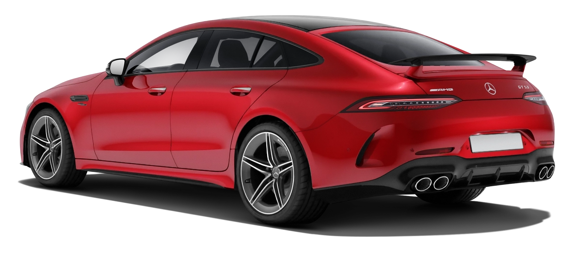 MERCEDES GT 53 X290 FACELIFT 2024 - 2026 стоковый, цвет Patagonia Red