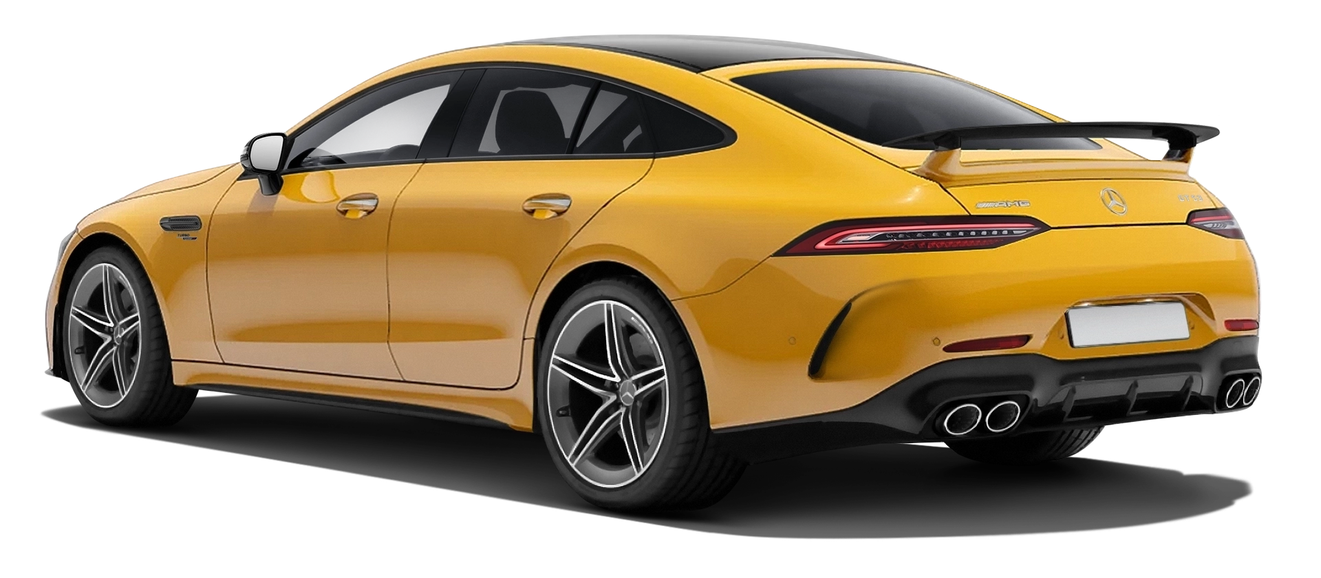 MERCEDES GT 53 X290 FACELIFT 2024 - 2026 стоковый, цвет Yellowstone