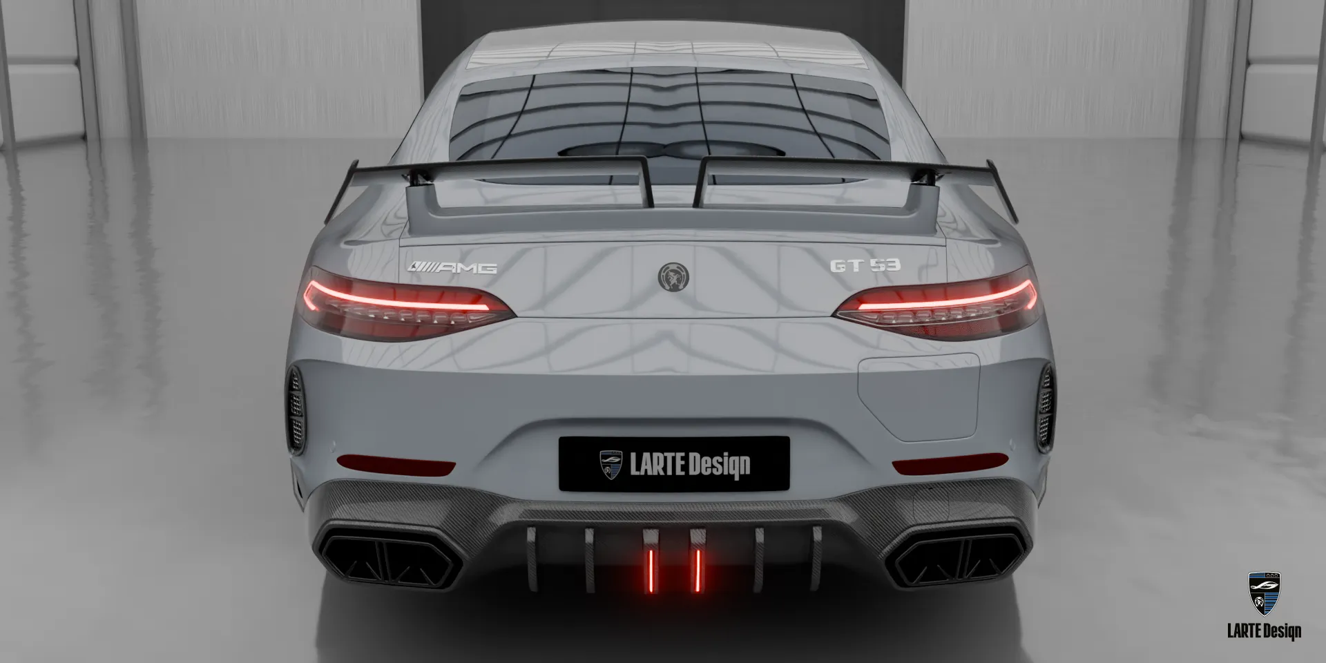 Обновлённый Mercedes GT AMG 53 – агрессивный стиль и спортивный боди-кит