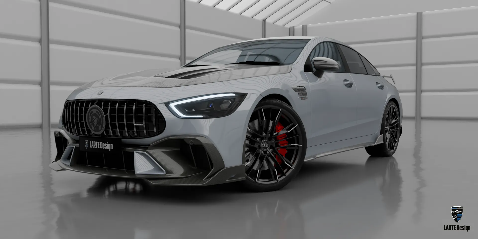 Тюнингованный Mercedes GT AMG 53 Facelift – роскошный авто с спортивным апгрейдом