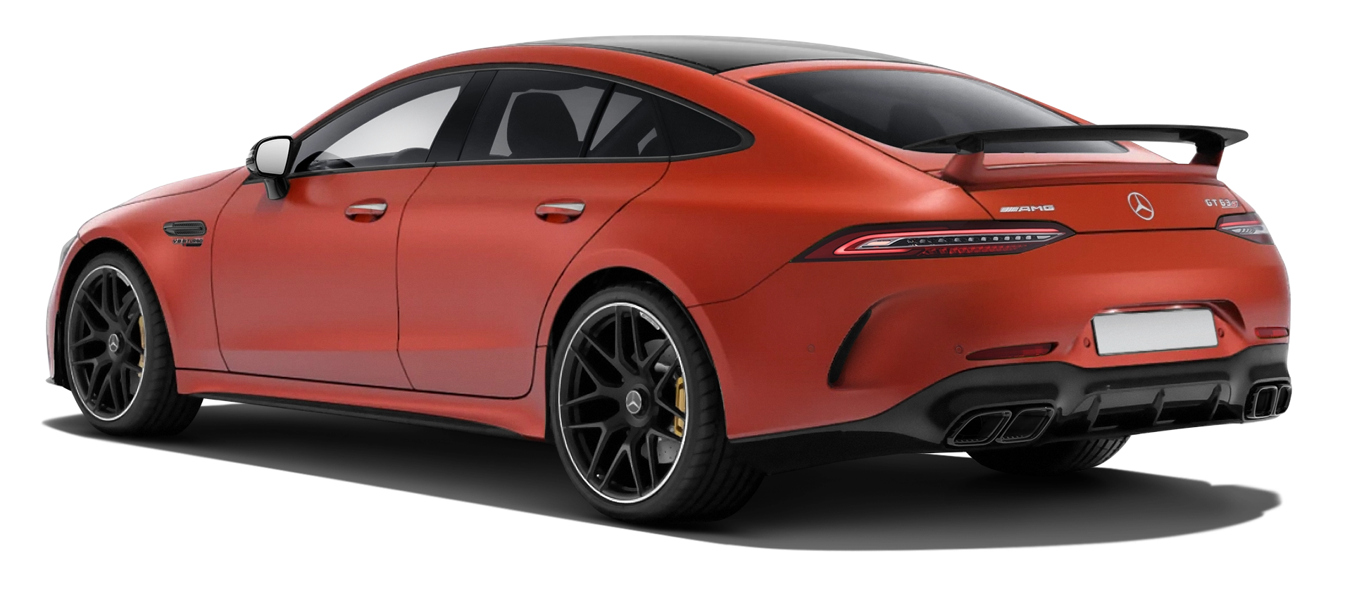 MERCEDES GT 63 X290 FACELIFT 2024 - 2026 стоковый, цвет Copper Orange Magno