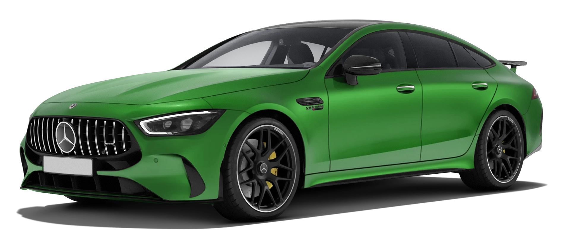 MERCEDES GT 63 X290 FACELIFT 2024 - 2026 в стоке, цвет Green Hell