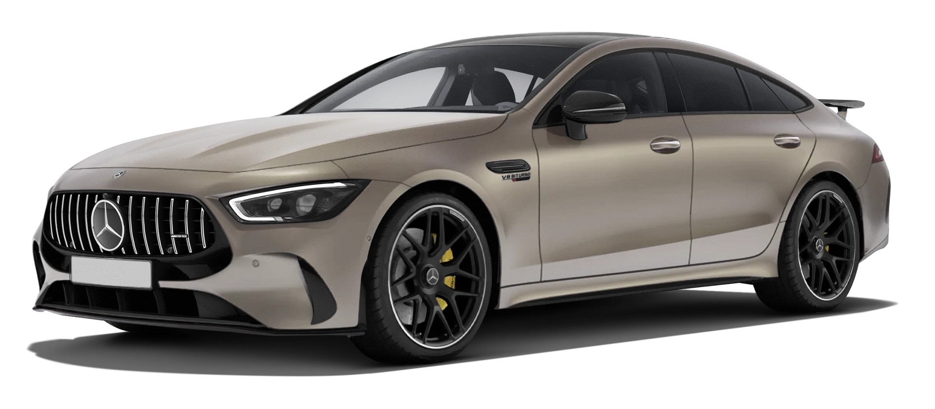 MERCEDES GT 63 X290 FACELIFT 2024 - 2026 в стоке, цвет Kalahari Gold Magno