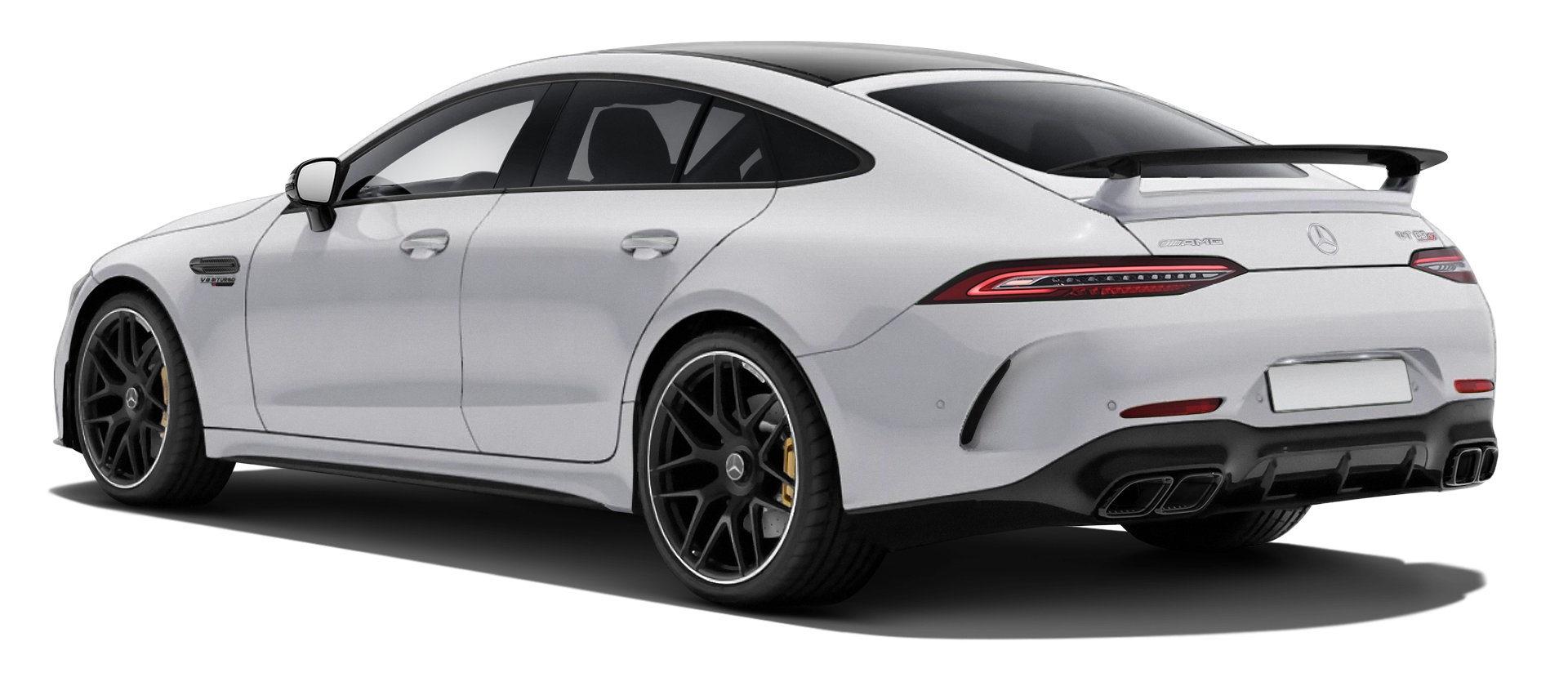 MERCEDES GT 63 X290 FACELIFT 2024 - 2026 стоковый, цвет Polar White