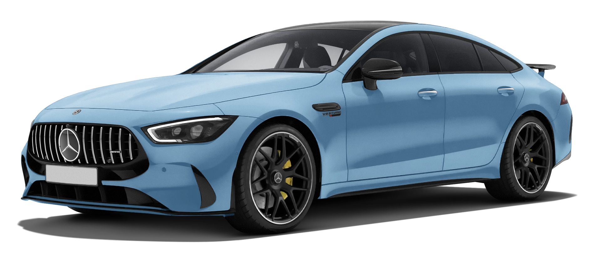 MERCEDES GT 63 X290 FACELIFT 2024 - 2026 в стоке, цвет Vintage Blue