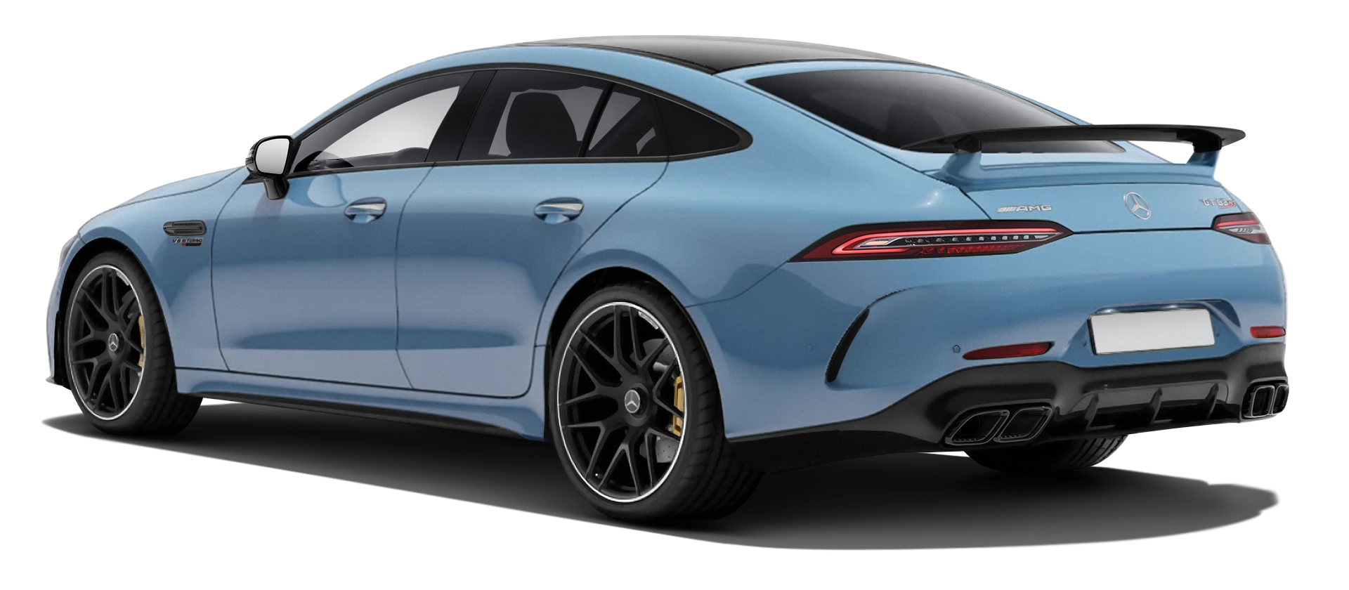 MERCEDES GT 63 X290 FACELIFT 2024 - 2026 стоковый, цвет Vintage Blue