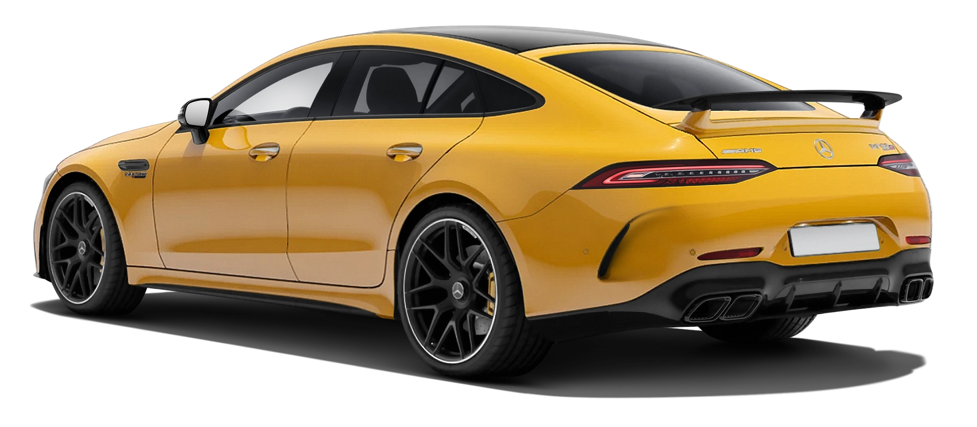 MERCEDES GT 63 X290 FACELIFT 2024 - 2026 стоковый, цвет Yellowstone