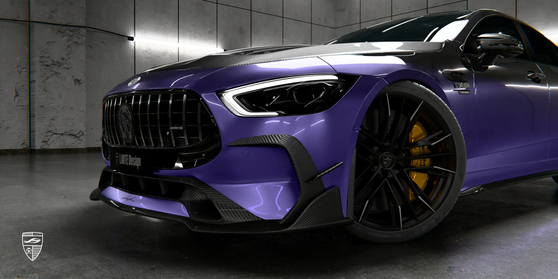Карбоновые улучшения для GT Facelift AMG 63, готовые к гоночной трассе, повышают гоночный потенциал