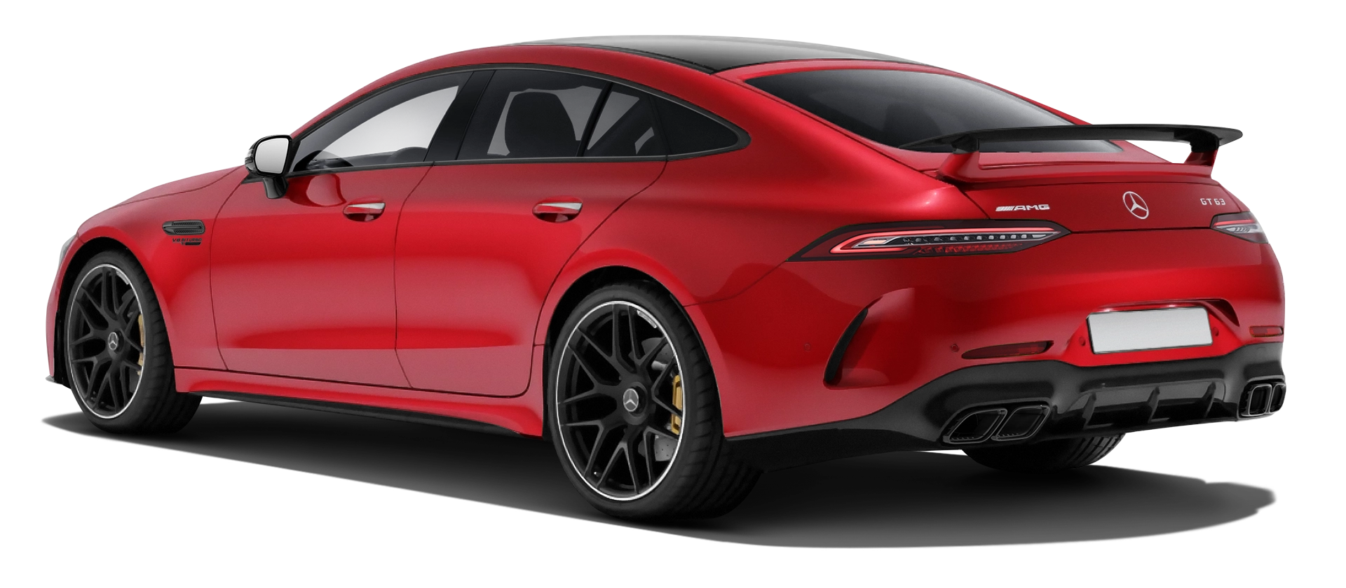 MERCEDES GT 63 X290 2019 - 2024 стоковый, цвет Patagonia Red