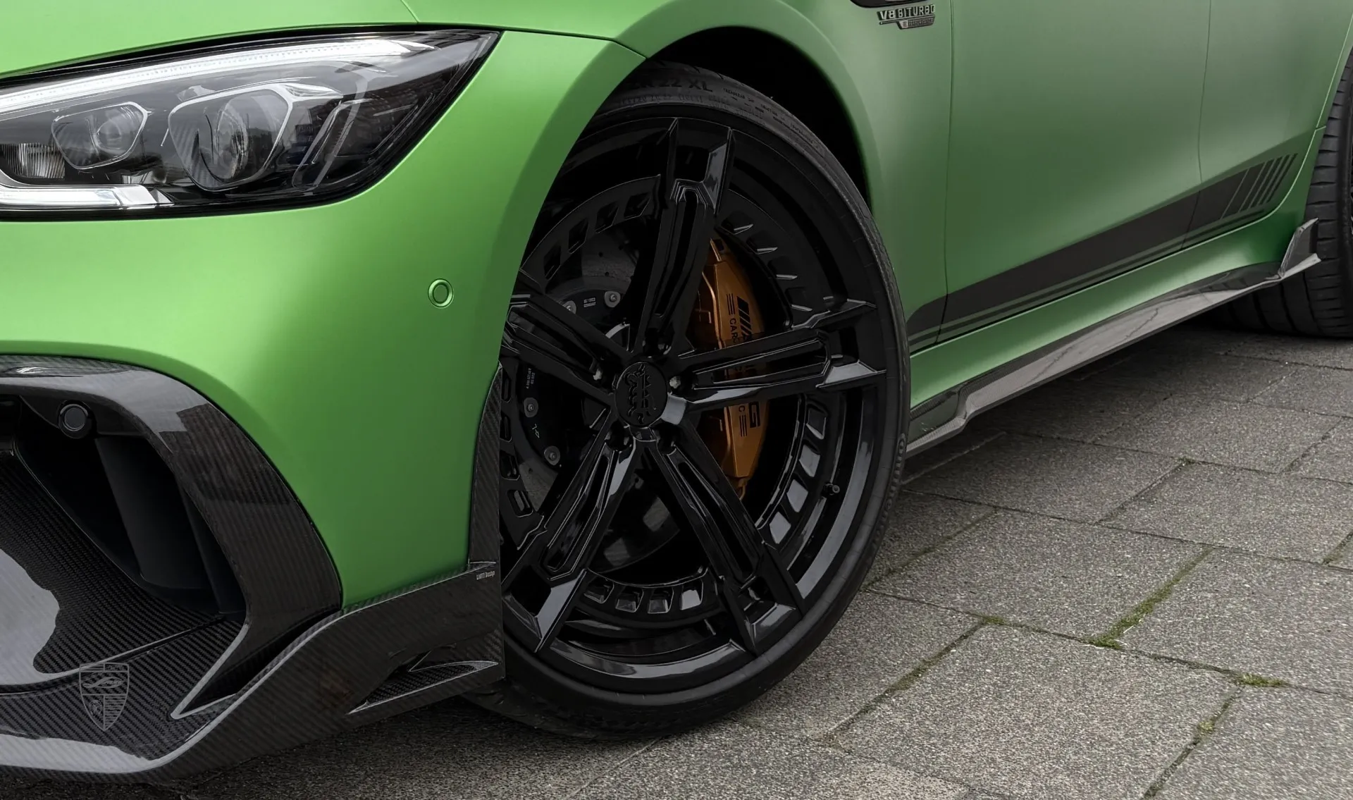 Кованые диски для авто класса люкс Mercedes GT 63s AMG от LARTE Design
