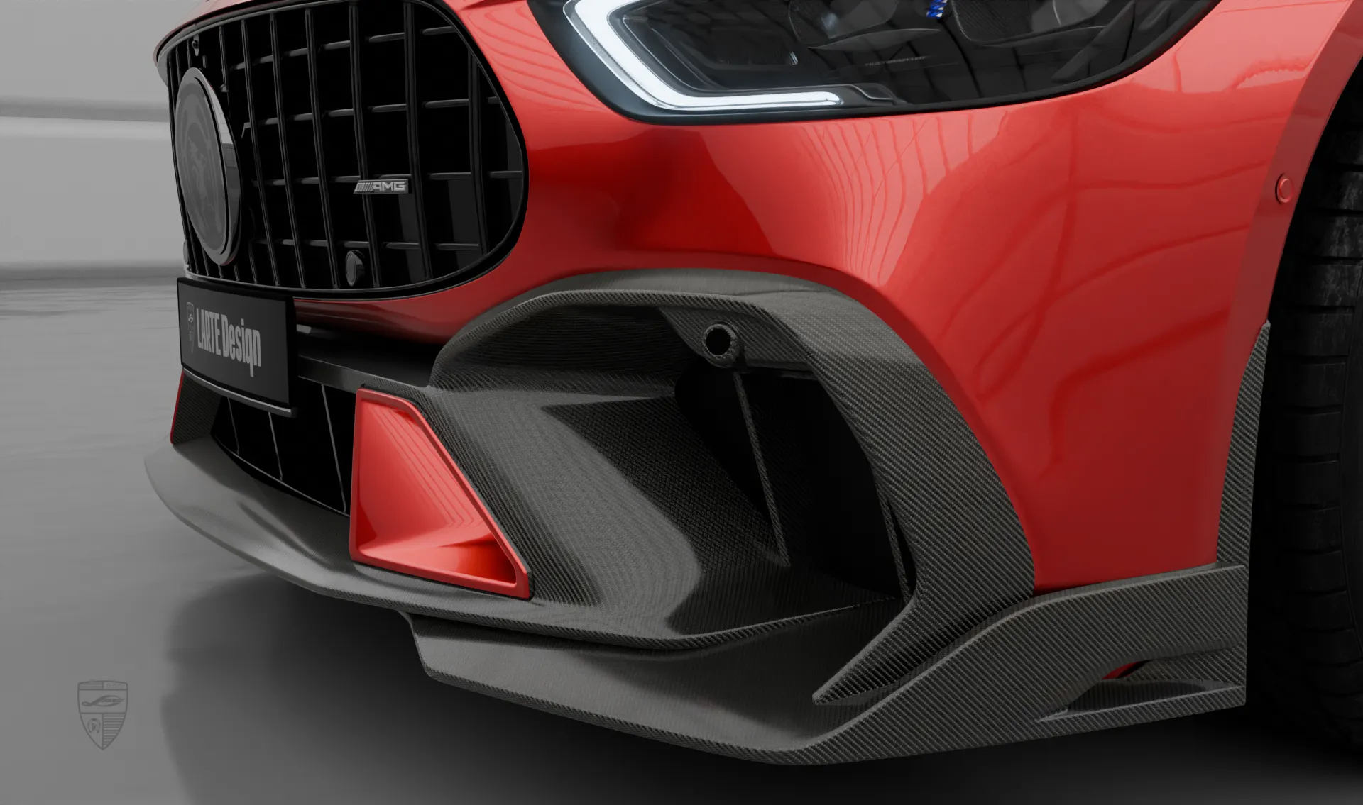 Боковая накладка бампера для авто класса люкс Mercedes GT AMG 63s X290 Боковая накладка бампера для авто класса люкс Mercedes GT AMG 63s X290 от LARTE Design