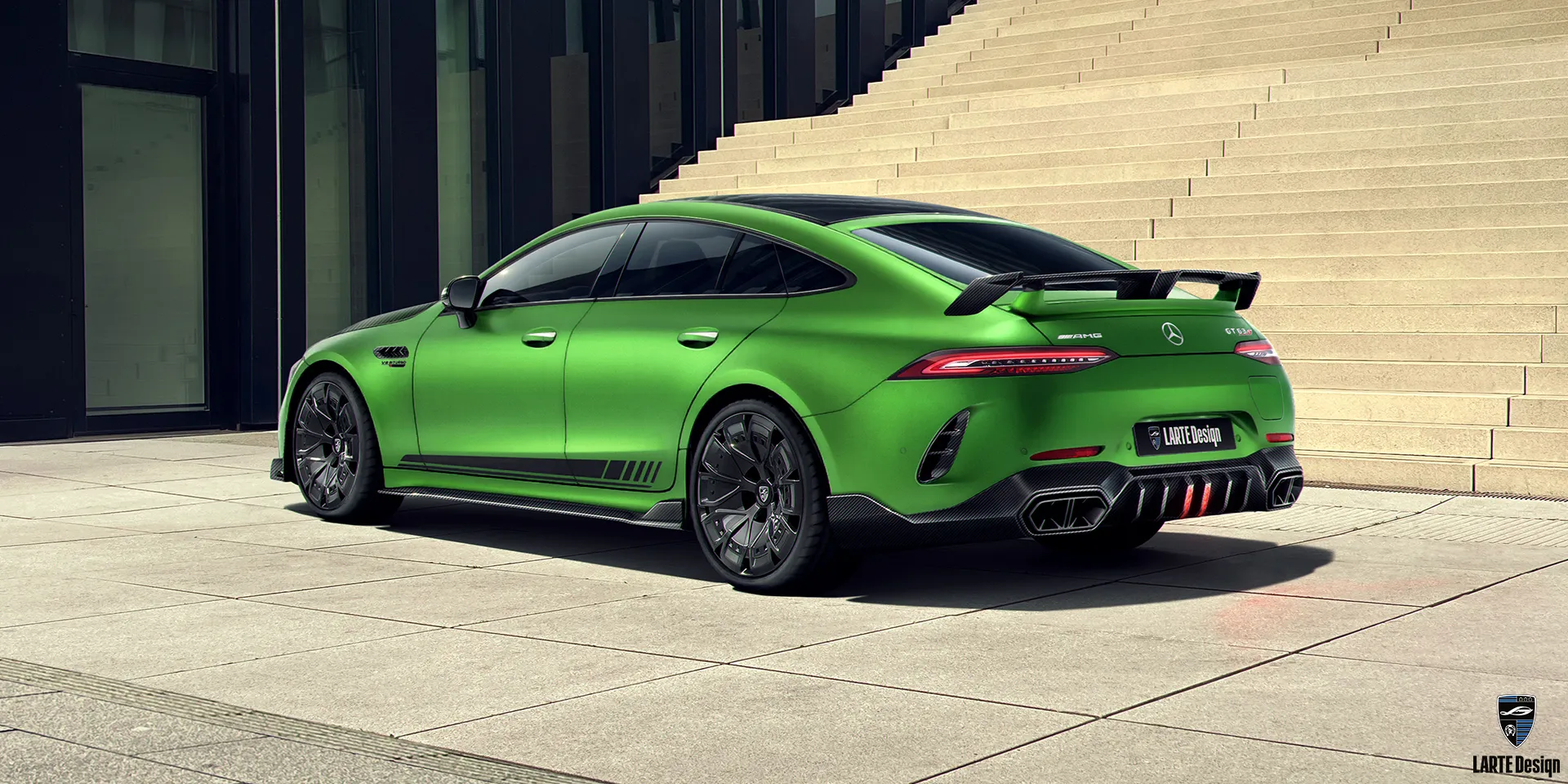 Агрессивный обвес для Mercedes AMG GT 63 от Larte Design