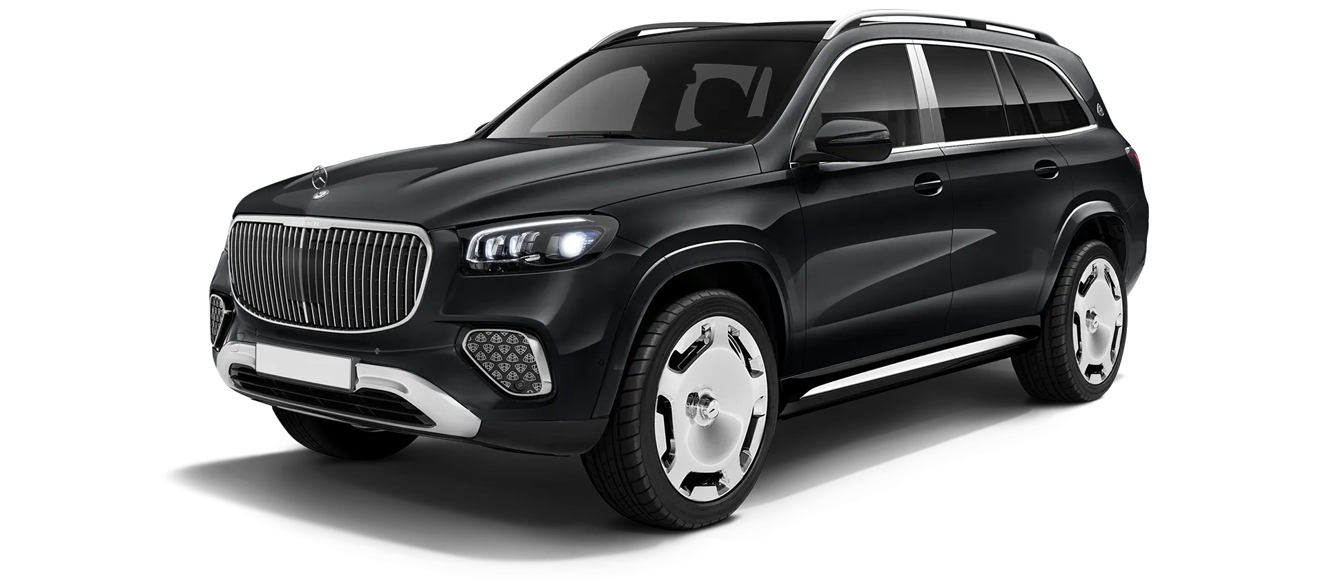Mercedes Maybach GLS 600 X167 Facelift в стоке, цвет Obsidian Black