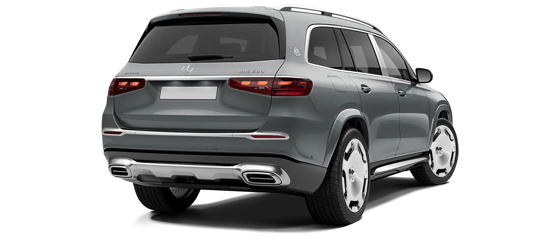 Mercedes Maybach GLS 600 X167 Facelift стоковый, цвет Selenite Grey