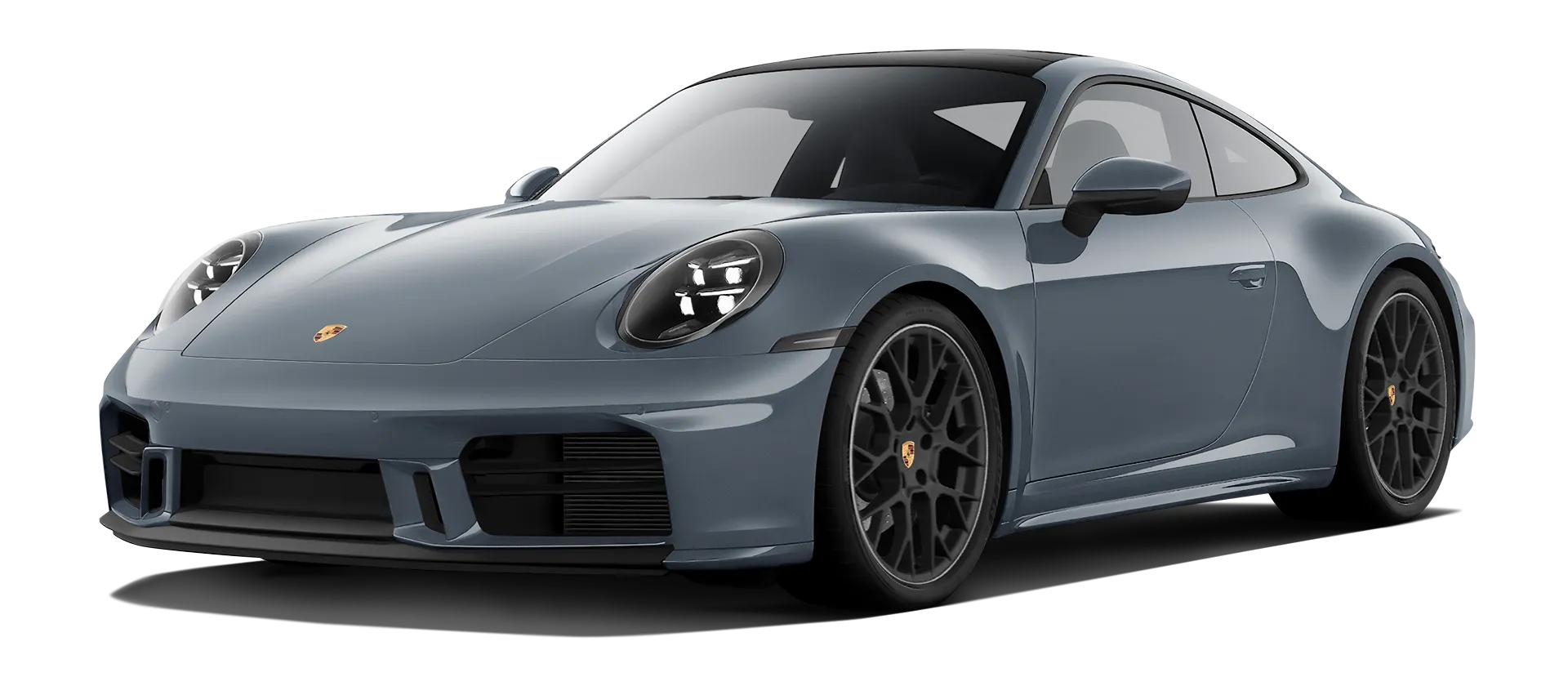 Porsche 911 Carrera 992.2 Facelift в цвете Vanadium Grey с карбоновым обвесом