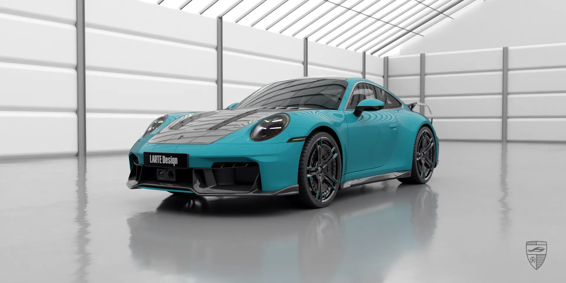 Porsche 911 Carrera Facelift — роскошный спорткар с карбоновым обвесом и тюнингом