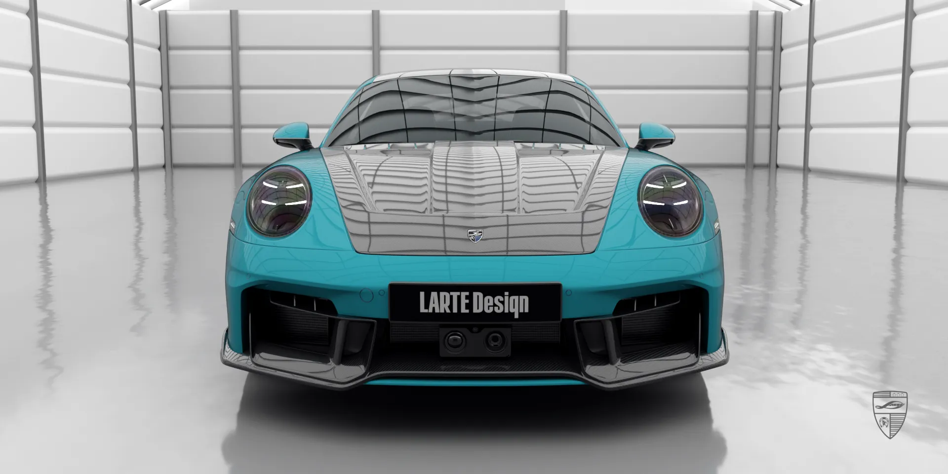 Кастомный Porsche 911 с аэродинамическим пакетом Custom Porsche 911 Facelift — спортивное купе с аэродинамическим пакетом