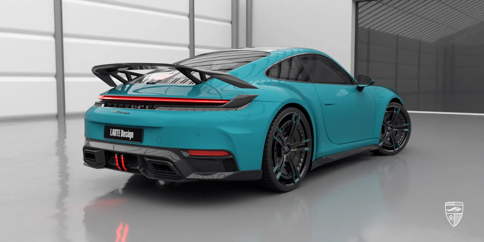 Porsche 911 Carrera Facelift — классический стиль с кастомными спортивными акцентами