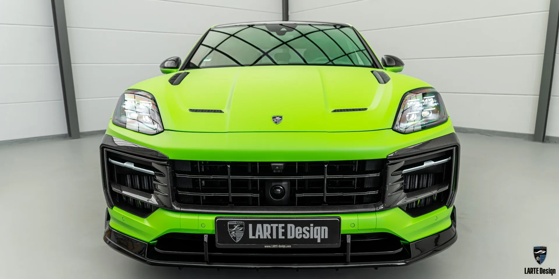 Porsche в новом карбоновом обвесе LARTE Edition от LARTE Design