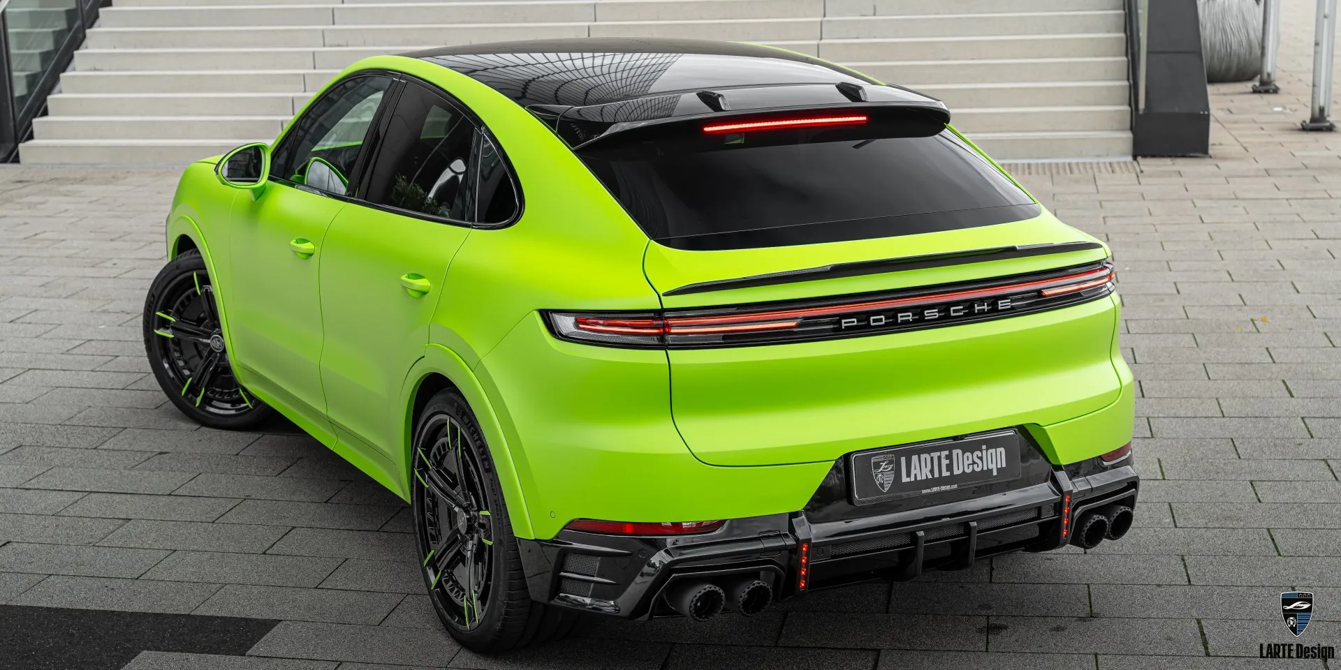 Эксклюзивный фейслифт экстерьера Porsche с обвесом LARTE Edition от LARTE Design