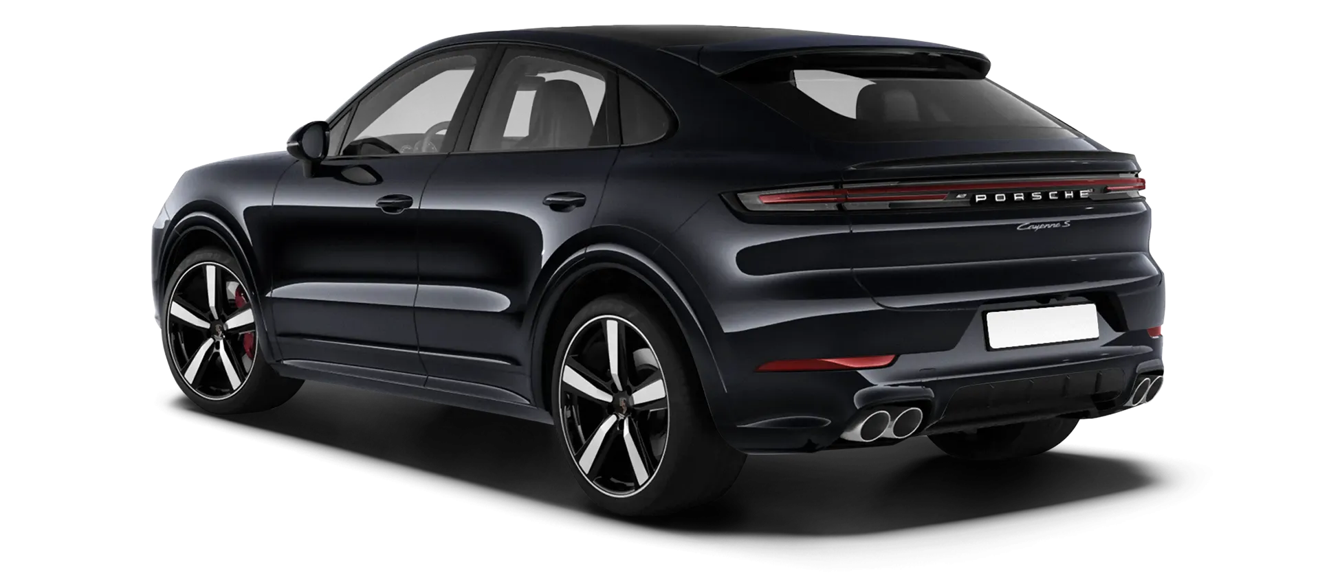 PORSCHE CAYENNE S COUPE 2024 - 2026 стоковый, цвет Chromite Black