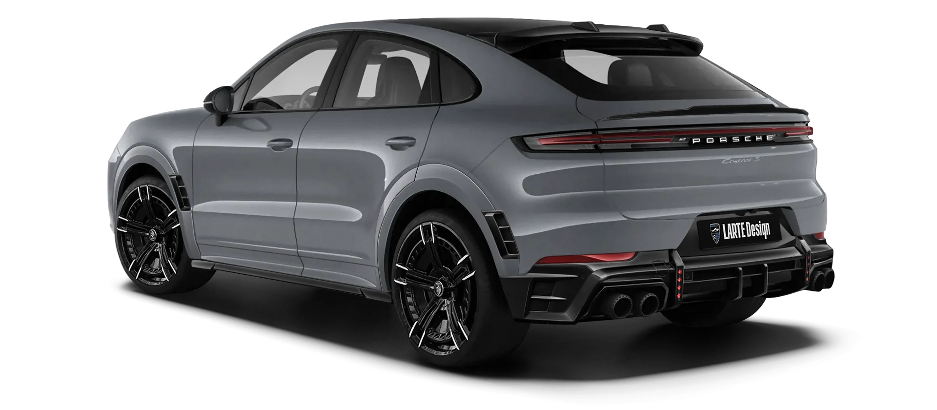 PORSCHE CAYENNE S COUPE 2024 - 2026 в цвете Crayon с кастомным тюнингом