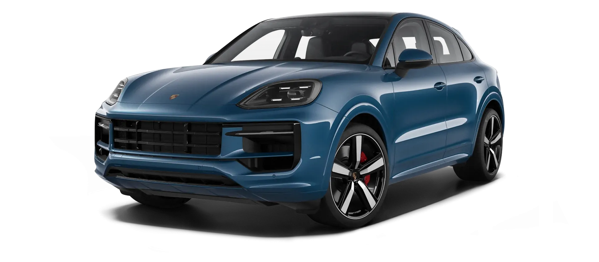 PORSCHE CAYENNE S COUPE 2024 - 2026 в стоке, цвет Mantego Blue