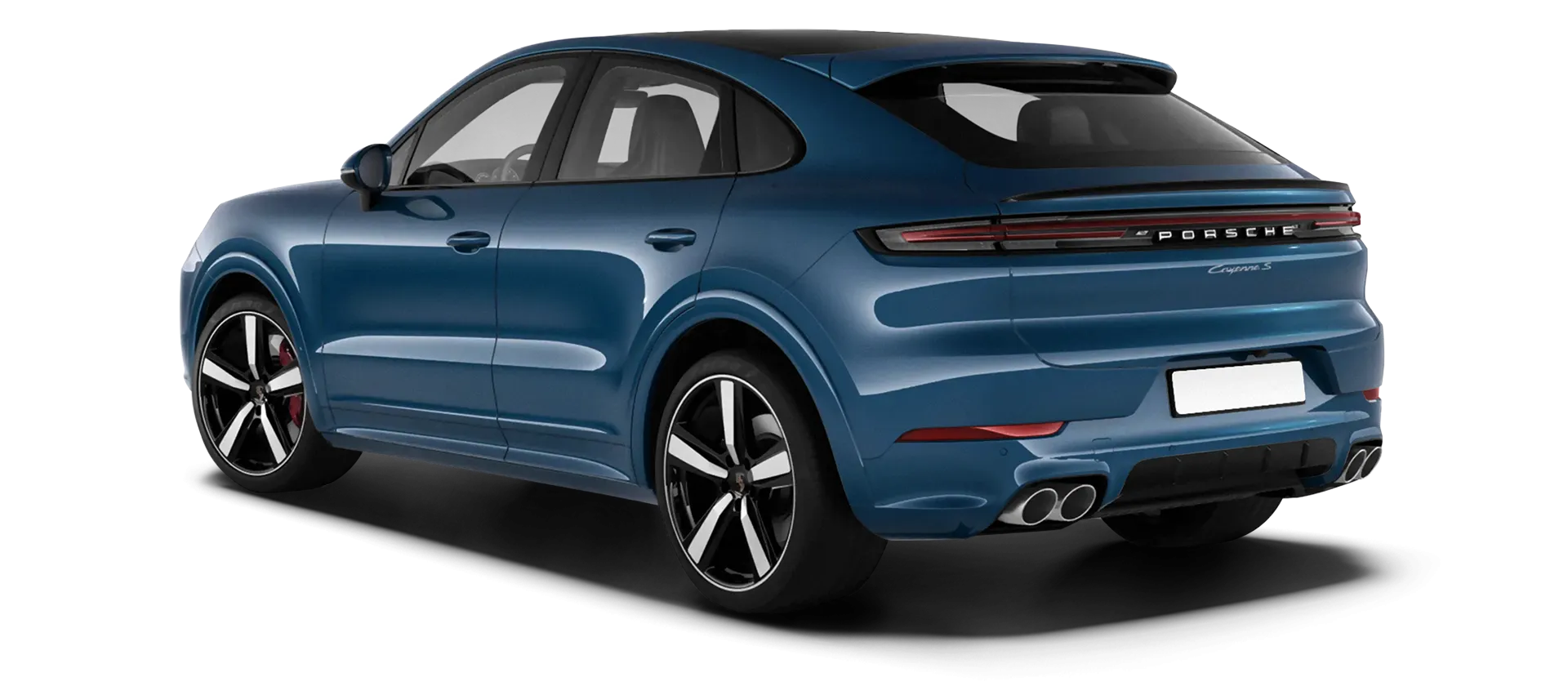 PORSCHE CAYENNE S COUPE 2024 - 2026 стоковый, цвет Mantego Blue