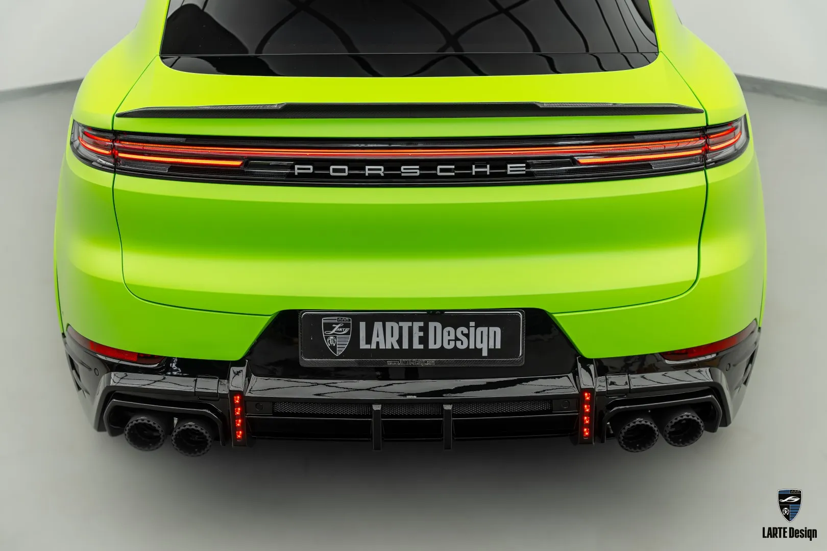 Нижний лип-спойлер для Porsche Cayenne S Coupe от LARTE Design