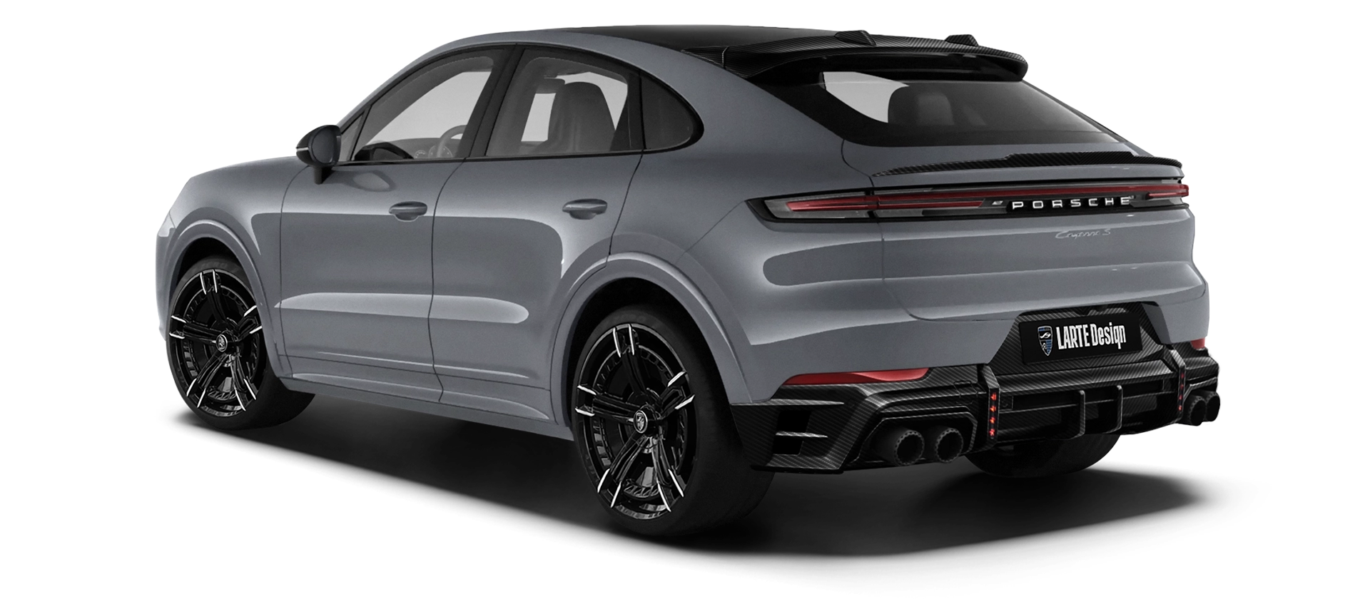 Карбоновый обвес для Porsche Cayenne S Coupe от LARTE Design