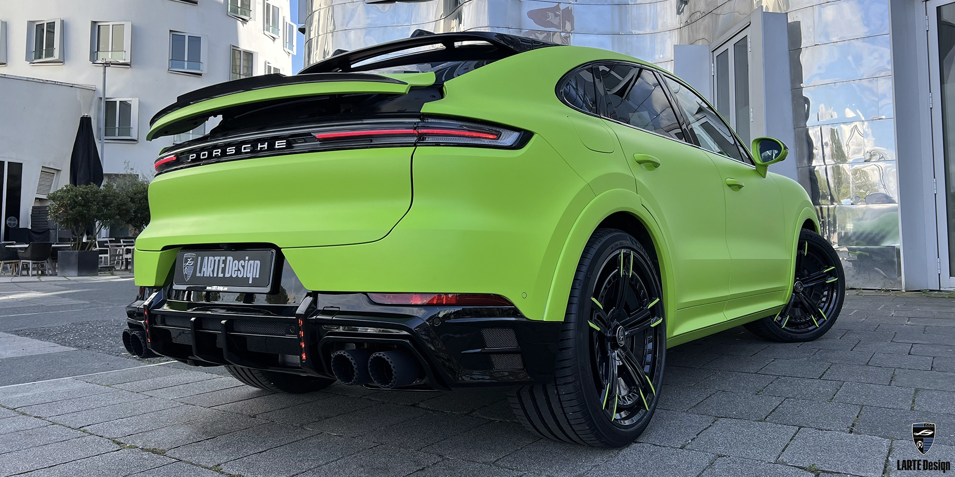 Фейслифт-комплект для Porsche Cayenne S Coupe от LARTE Design