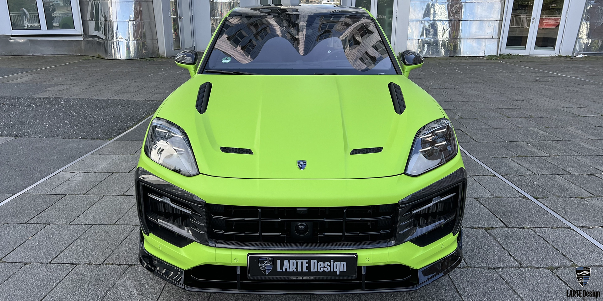 Обновленный Porsche Cayenne S Coupe с обвесом от LARTE Design