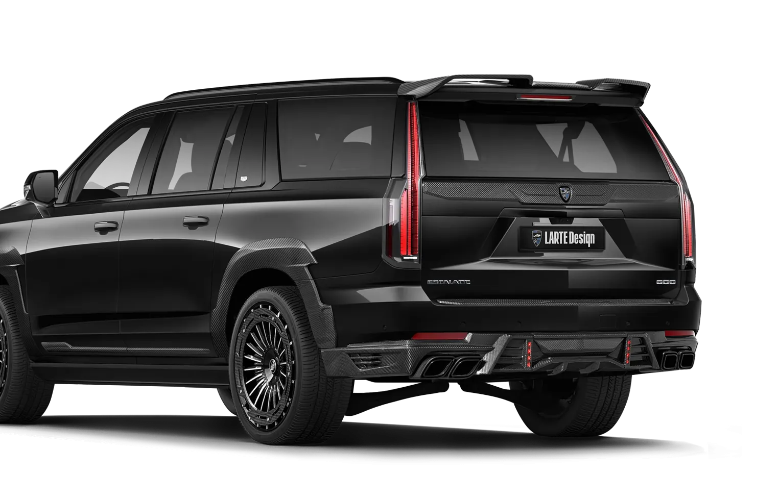 Тюнинг Escalade 600 с комплектом ESTHETE и аэродинамикой в глянце