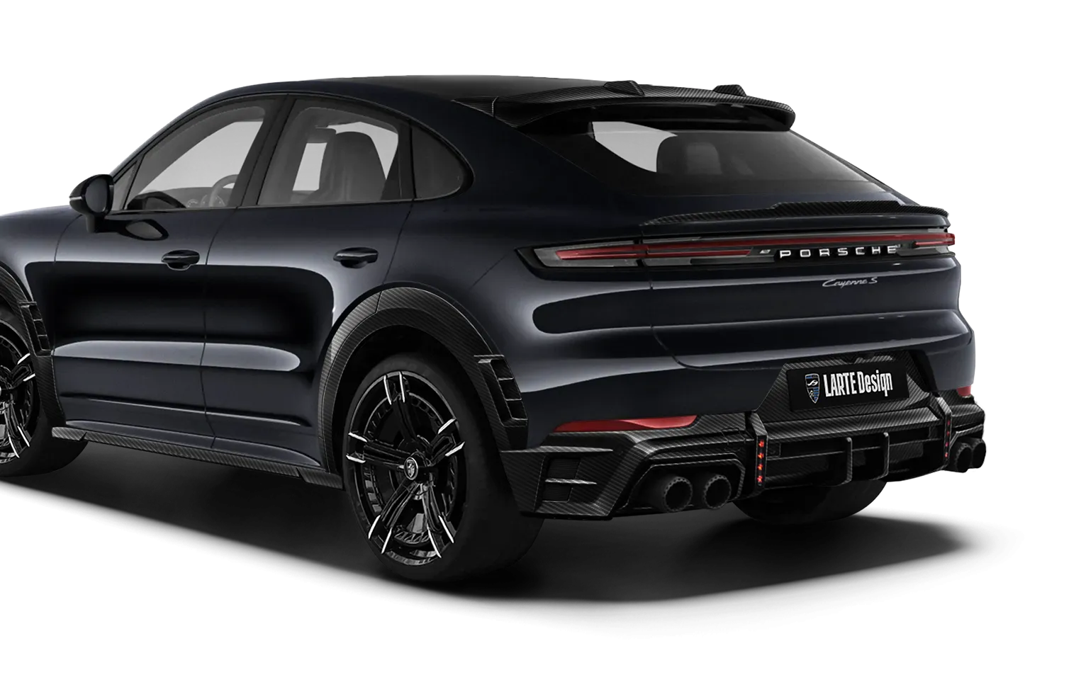 Карбоновый обвес для Porsche Cayenne S Coupe от LARTE Design